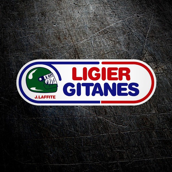 Aufkleber: Ligier Gitanes