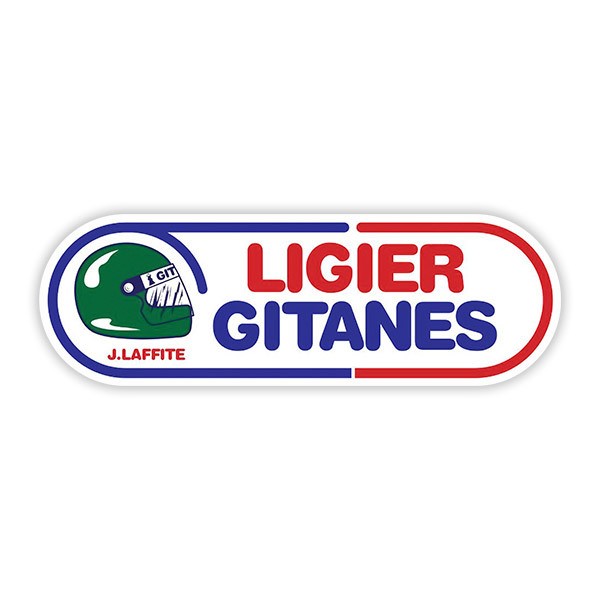 Aufkleber: Ligier Gitanes