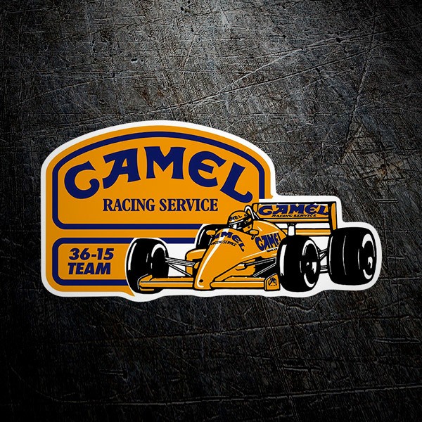 Aufkleber: Camel 36-15 Team