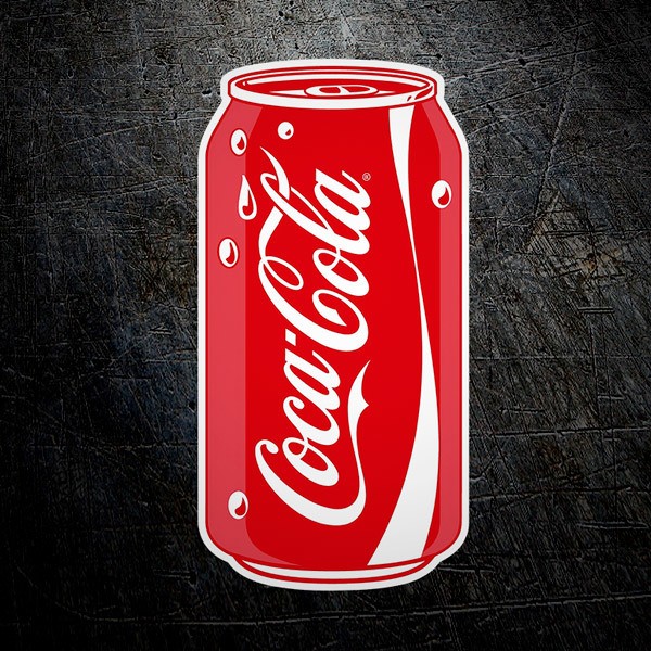 Aufkleber: Erfrischende Coca Cola