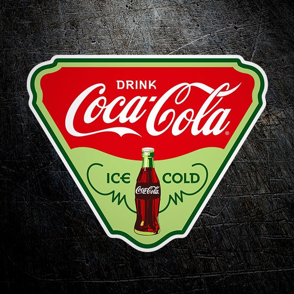 Aufkleber: Coca Cola Poster 1
