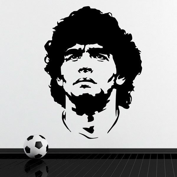 Wandtattoos: Diego Armando Maradona