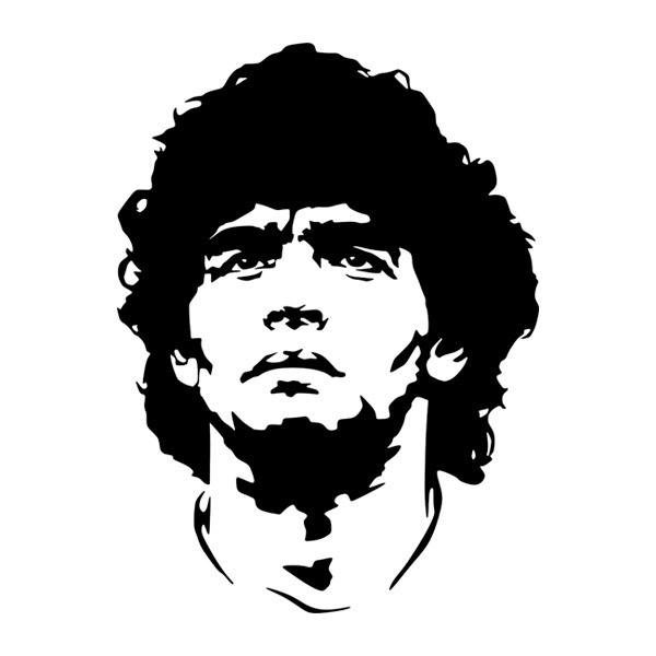 Wandtattoos: Diego Armando Maradona