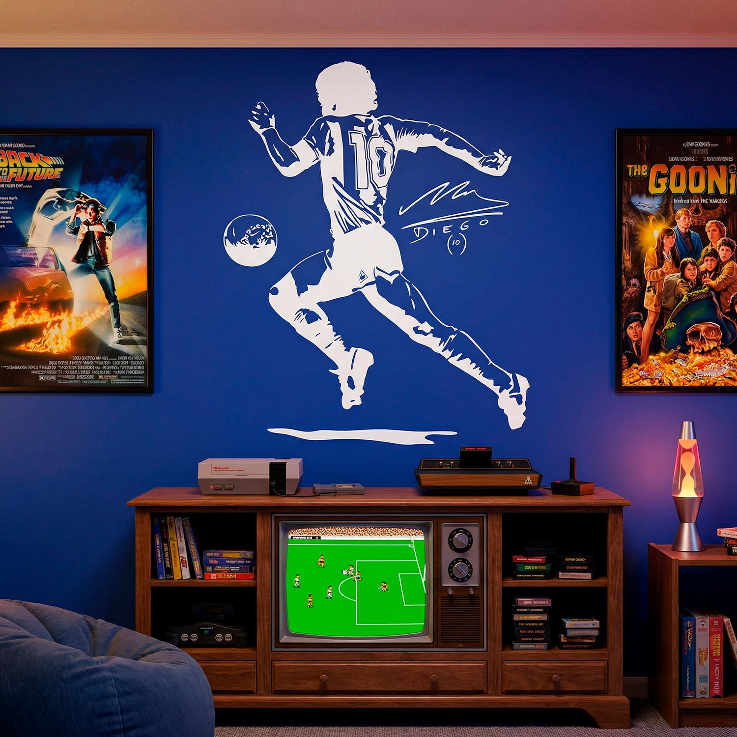 Wandtattoos: Diego Maradona el Pelusa