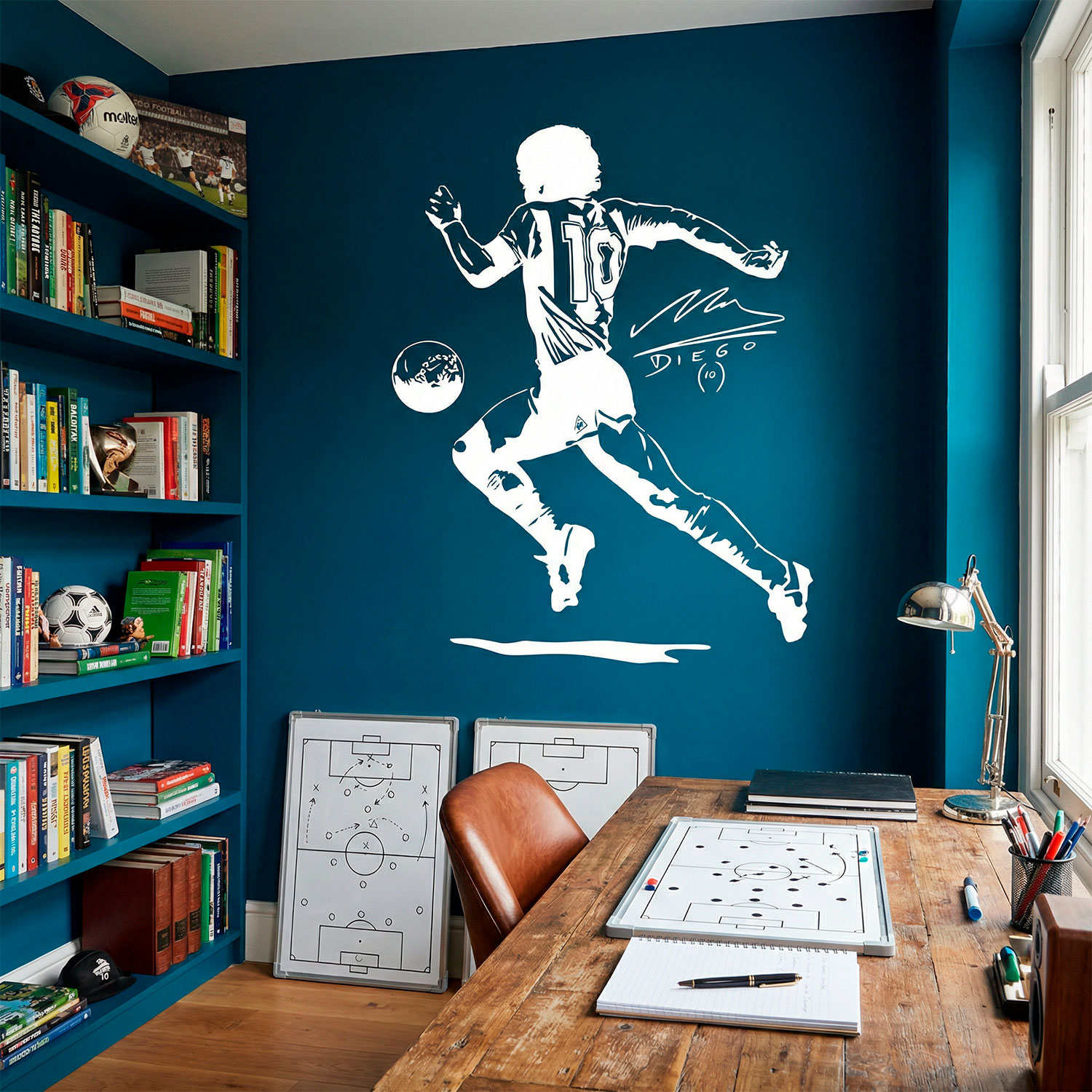 Wandtattoos: Diego Maradona el Pelusa