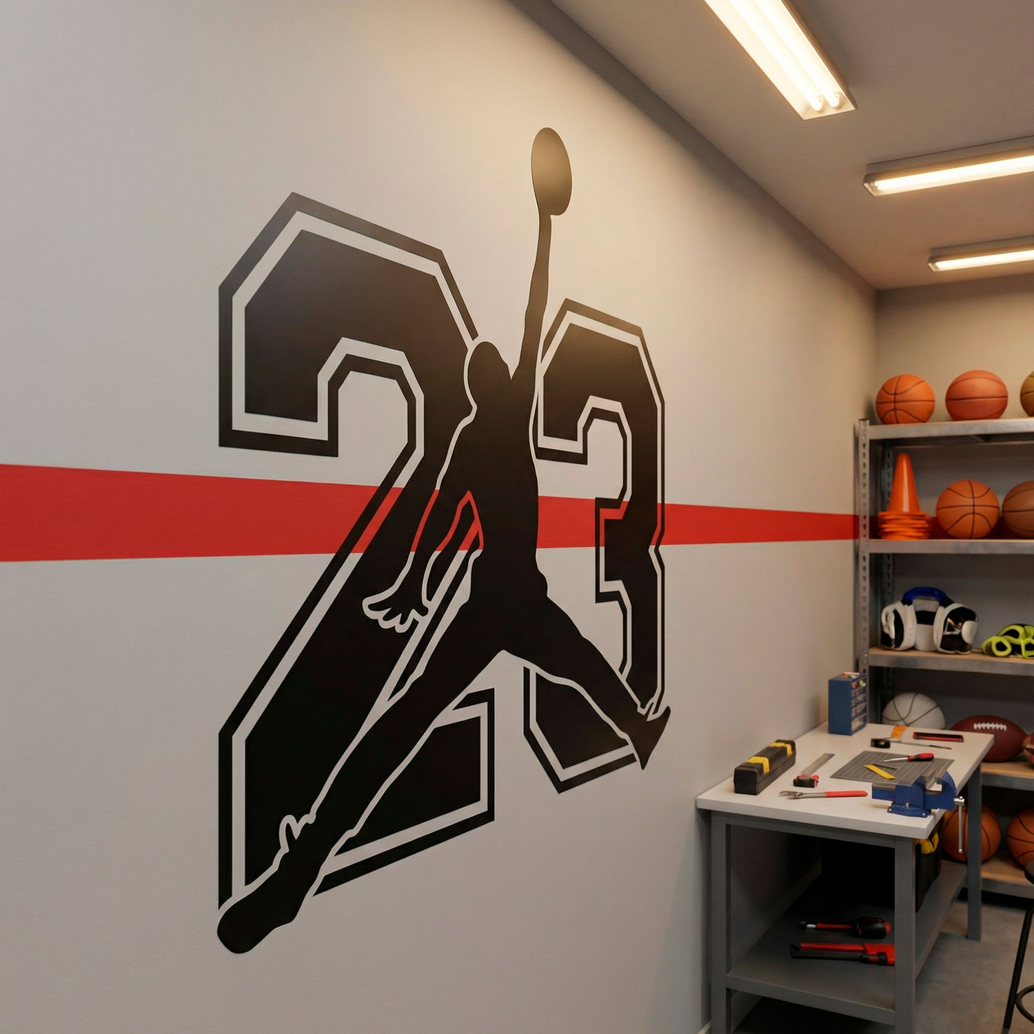 Wandtattoos: Logo Jordan