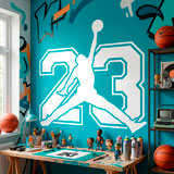 Wandtattoos: Logo Jordan 22