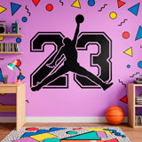 Wandtattoos: Logo Jordan 8