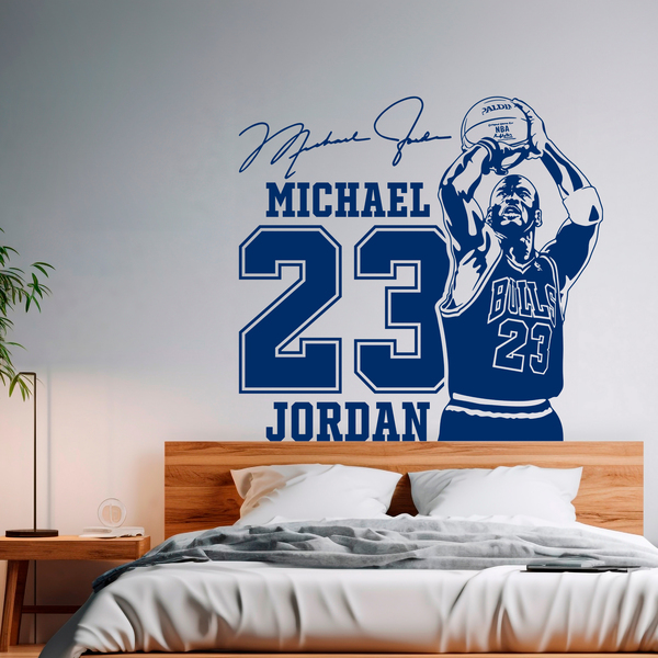 Wandtattoos: Michael Jordan 23