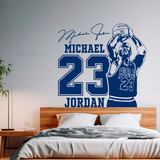 Wandtattoos: Michael Jordan 23 2