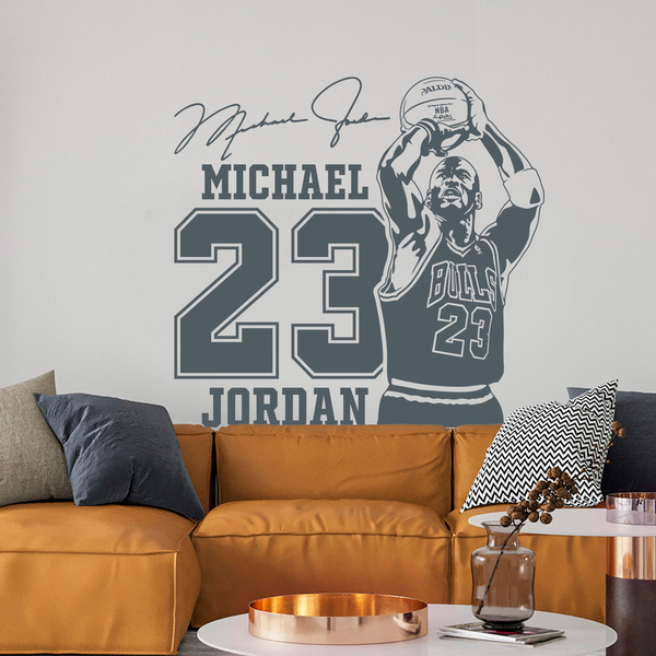 Wandtattoos: Michael Jordan 23