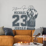 Wandtattoos: Michael Jordan 23 4