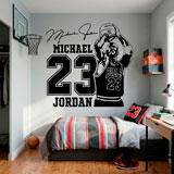 Wandtattoos: Michael Jordan 23 6