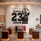 Wandtattoos: Michael Jordan 23 7