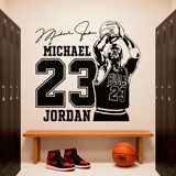 Wandtattoos: Michael Jordan 23 9
