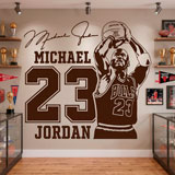Wandtattoos: Michael Jordan 23 10