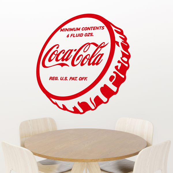 Wandtattoos: Coca Cola Teller