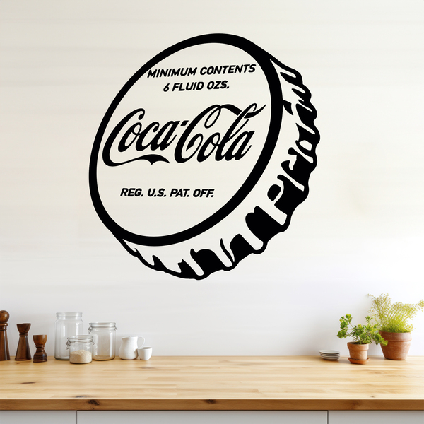 Wandtattoos: Coca Cola Teller