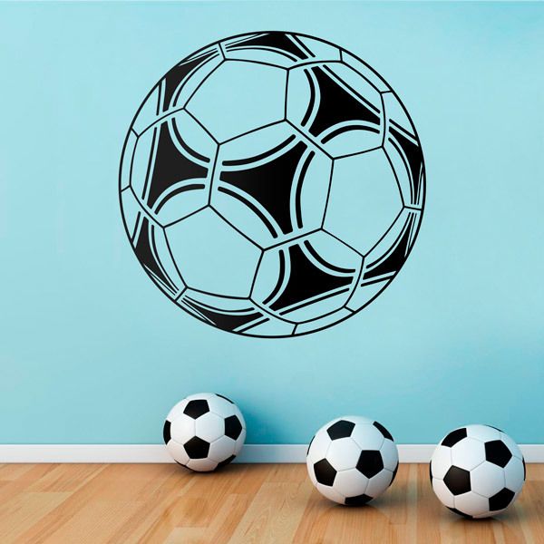 Wandtattoos: Fußball Ball