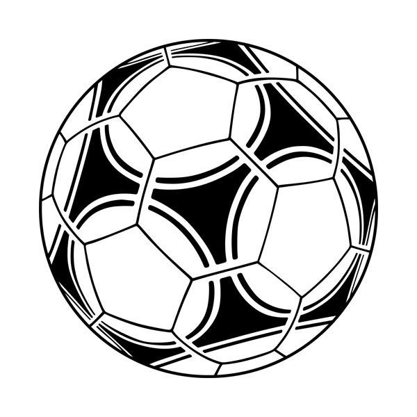 Wandtattoos: Fußball Ball