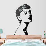 Wandtattoos: Audrey Hepburn Engelhafte Schönheit 2