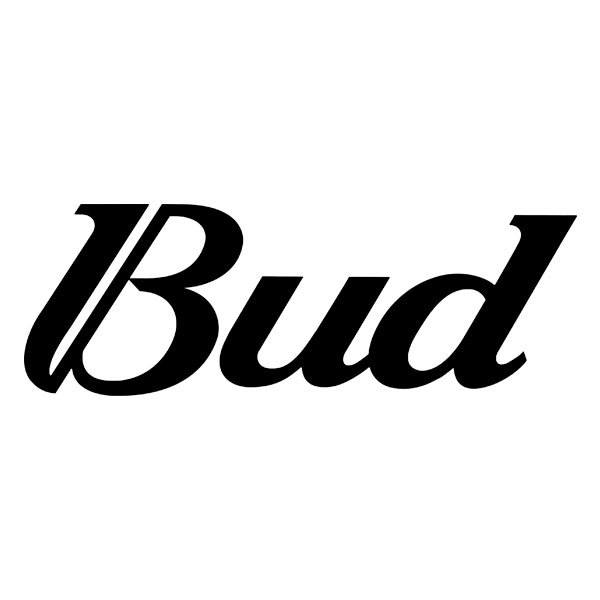 Aufkleber: Bier Bud
