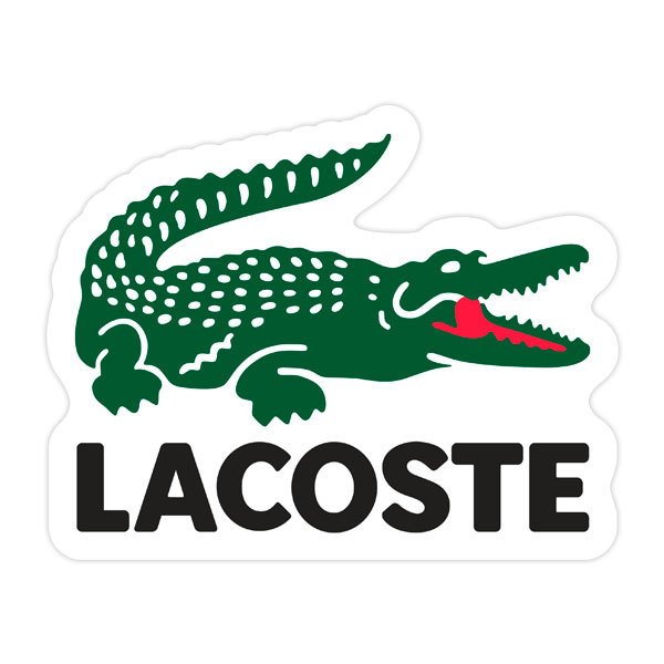 Aufkleber: Lacoste