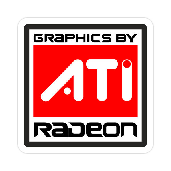 Aufkleber: ATI Radeon