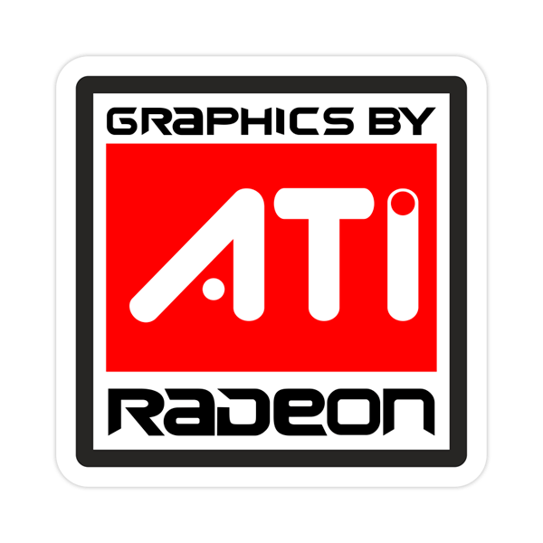 Aufkleber: ATI Radeon
