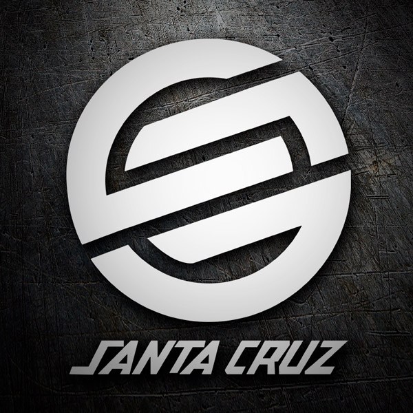Aufkleber: Santa Cruz