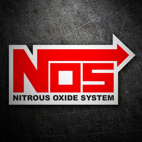 Aufkleber: NOS Nitrous Oxide System