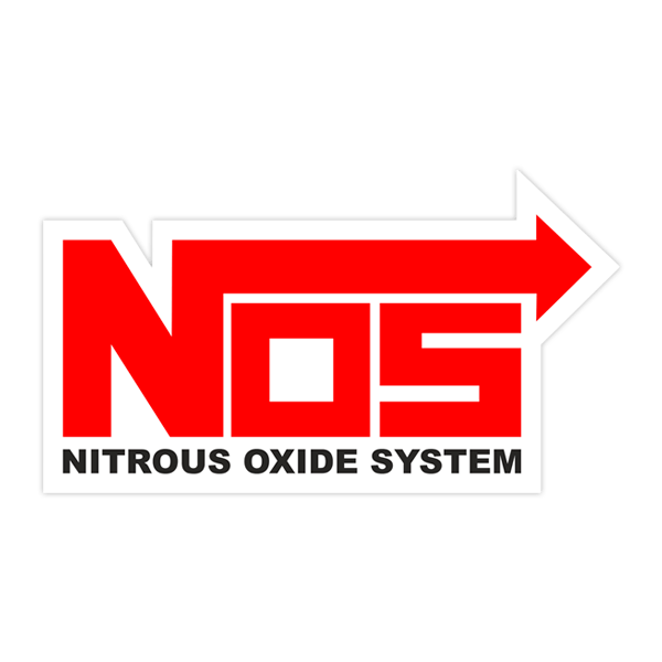 Aufkleber: NOS Nitrous Oxide System