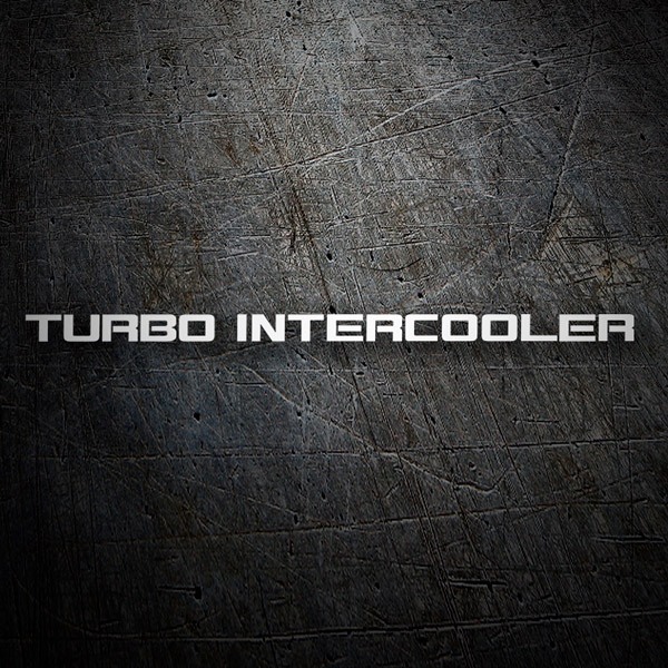 Aufkleber: Turbo Intercooler