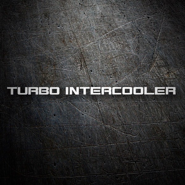 Aufkleber: Turbo Intercooler
