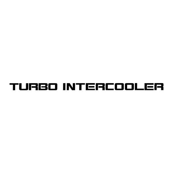 Aufkleber: Turbo Intercooler