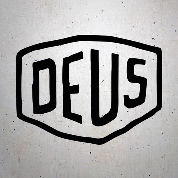 Aufkleber: Deus