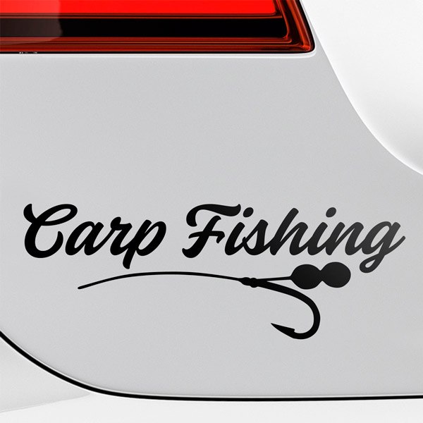Aufkleber: Carp Fishing