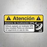 Aufkleber: Atención GPS 3