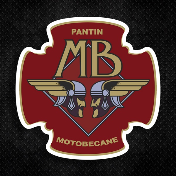 Aufkleber: Motobécane Pantin MB