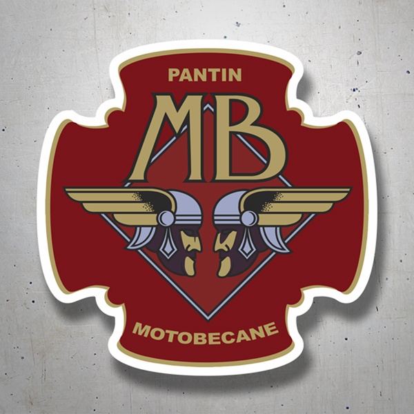 Aufkleber: Motobécane Pantin MB