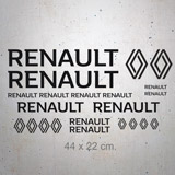 Aufkleber: Set 22X Renault 2