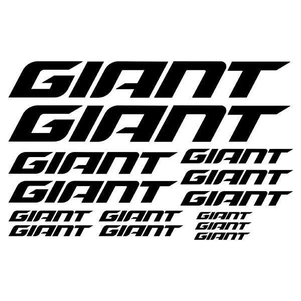 Aufkleber: Set 14X Giant