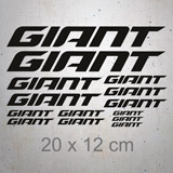 Aufkleber: Set 14X Giant 2