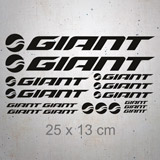 Aufkleber: Set 17X Giant 2