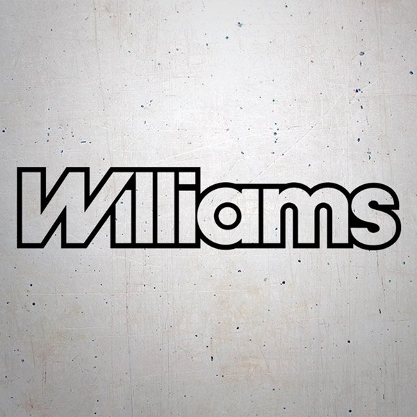 Aufkleber: Williams