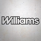 Aufkleber: Williams 2
