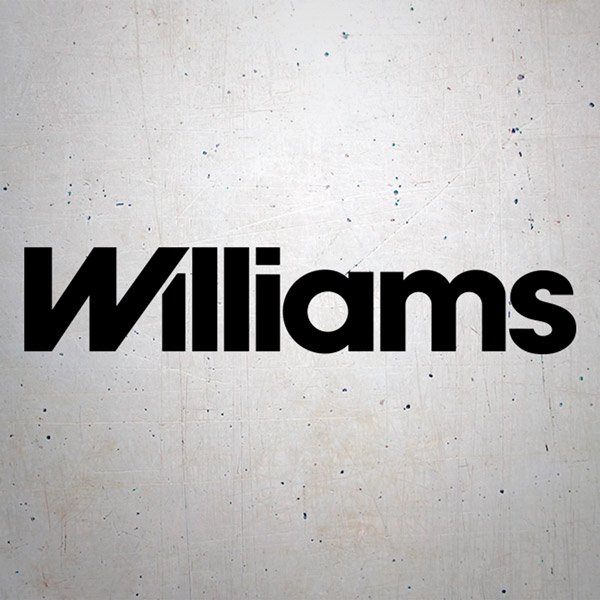 Aufkleber: Williams II