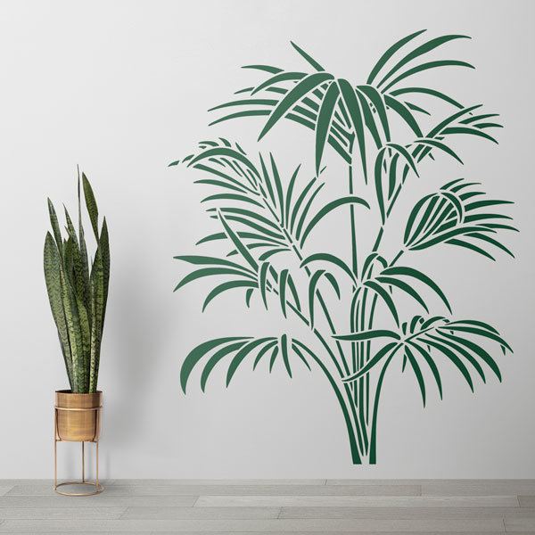 Wandtattoos: Kentia Palmblätter