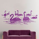Wandtattoos: Schwäne auf dem See 3