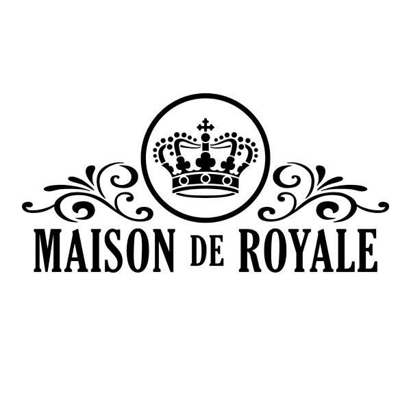 Wandtattoos: Maison de Royale Personalisierte